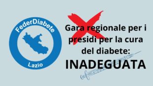Avviso: Federdiabete Lazio respinge Gara regionale